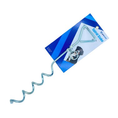 Spiral Stake tie out 18"