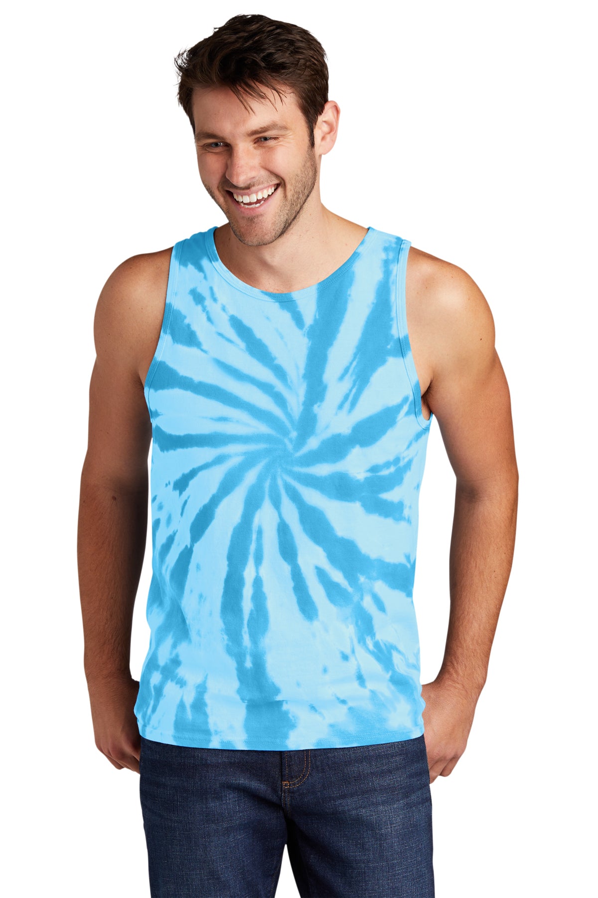 Tank Tops Lake Dog Logo on front