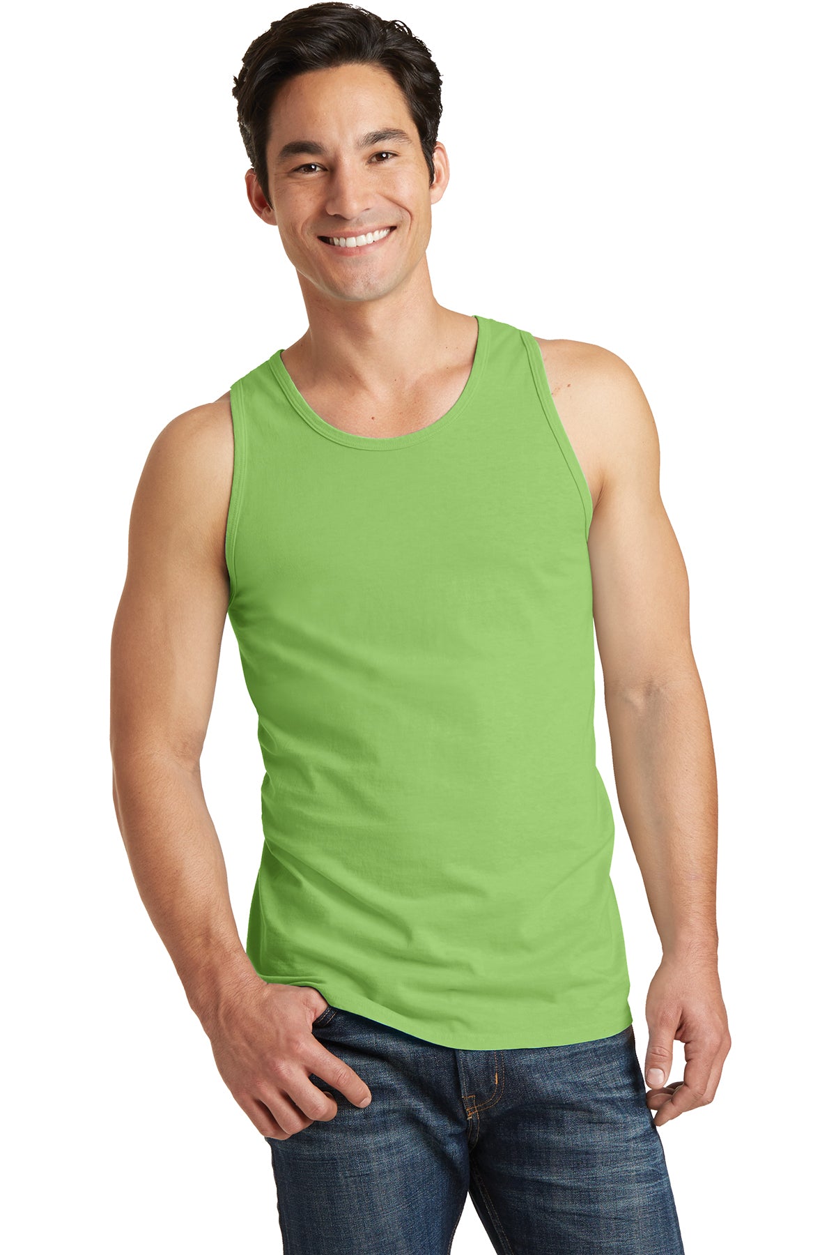 Tank Tops Lake Dog Logo on front