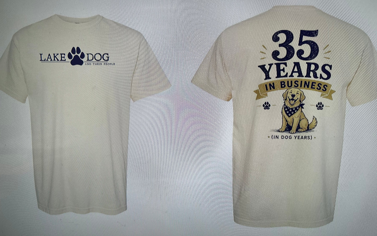 Lake Dog 5th Bday shirt
