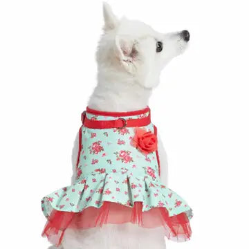 Floral Dress with Harness