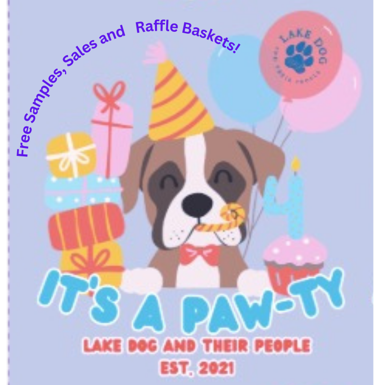 Lake Dog 4th Bday shirt