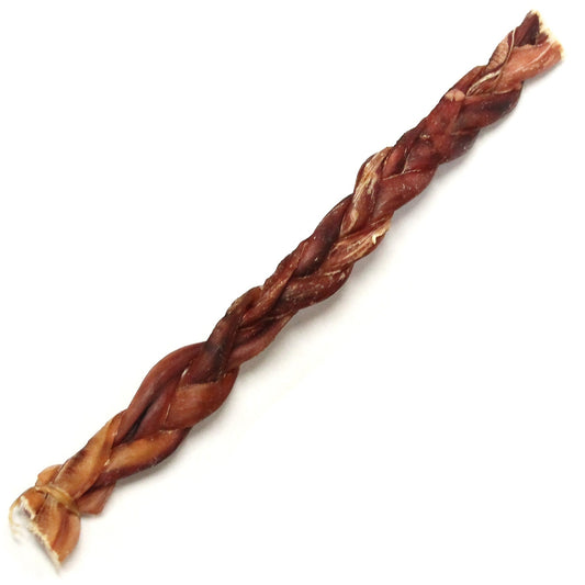 Braided bully stick