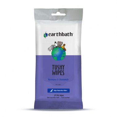 Earthbath Tushy Wipes, Rosemary & Chamomile - Lake Dog and their people