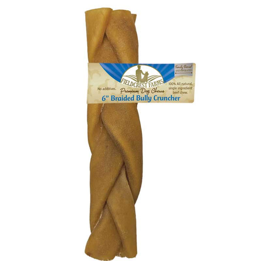 Bully Cruncher Braided 6" - Lake Dog and their people