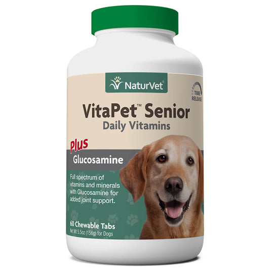 Daily Vitamins Plus Glucosamine for Senior Dogs - Lake Dog and their people