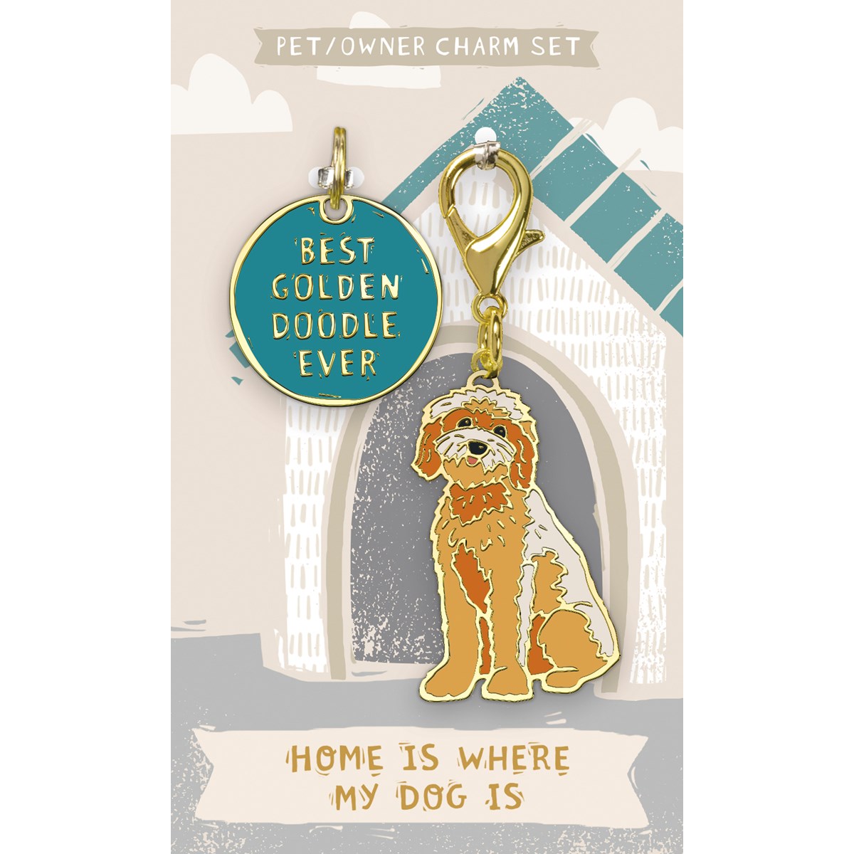 Charm Set - Best ever (specific breeds noted) - Lake Dog and their people
