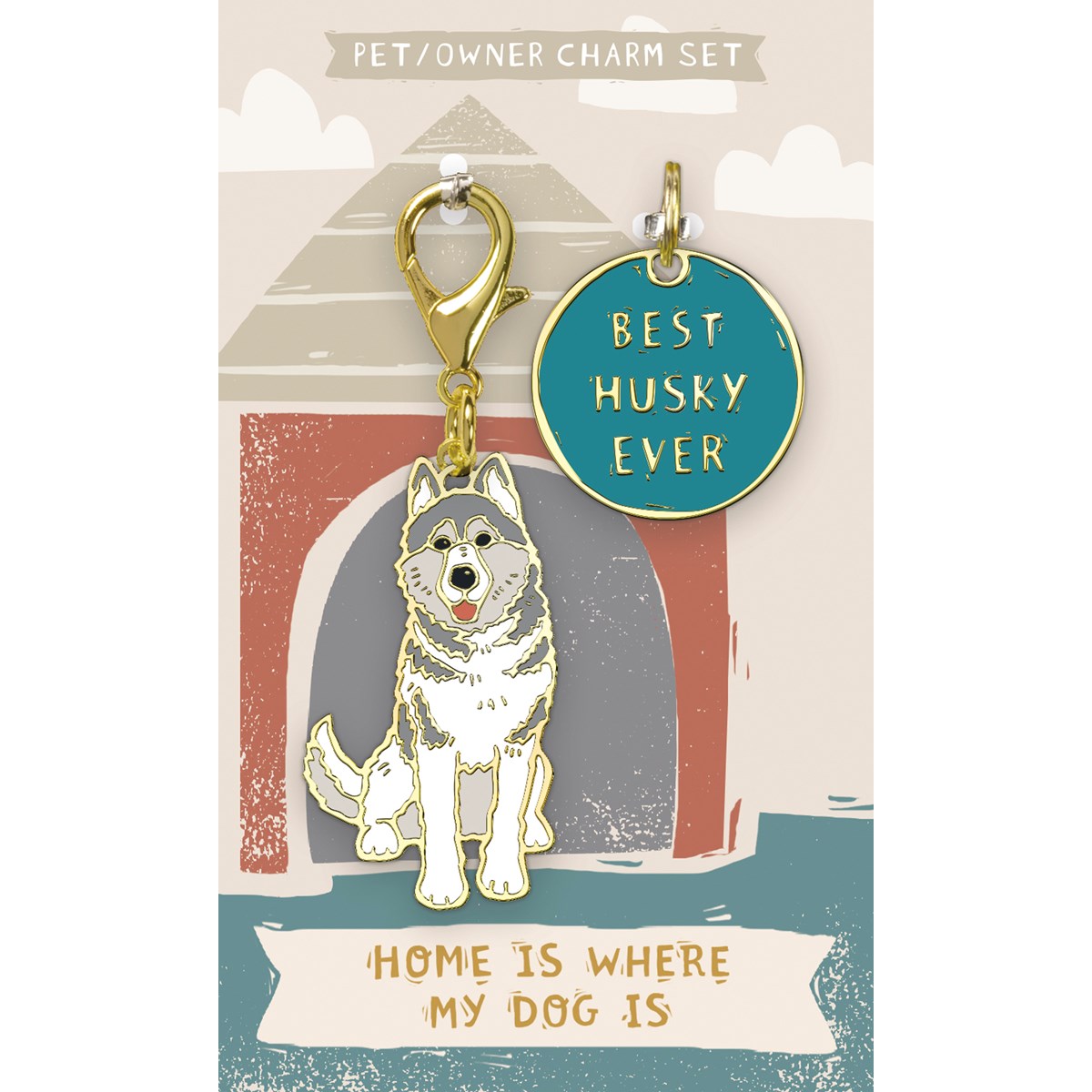 Charm Set - Best ever (specific breeds noted) - Lake Dog and their people