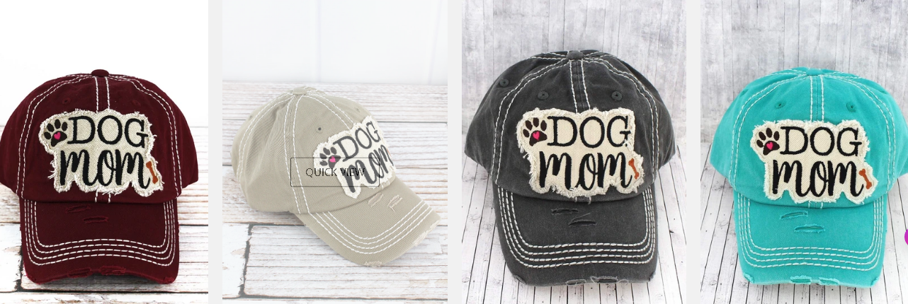 Dog  Hat Distressed - Lake Dog and their people