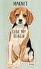 Magnet - Love My...(multiple breeds avaialble) - Lake Dog and their people