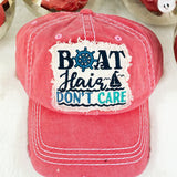 Dog  Hat Distressed - Lake Dog and their people