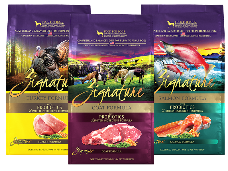 Lake Dog proudly offers Zignature meat first, limited ingredient line. Natually high in protein and Omega-3 fatty acids. Available in 12 unique formulas. Available for curbside pick up. Just Call 918-490-9041.