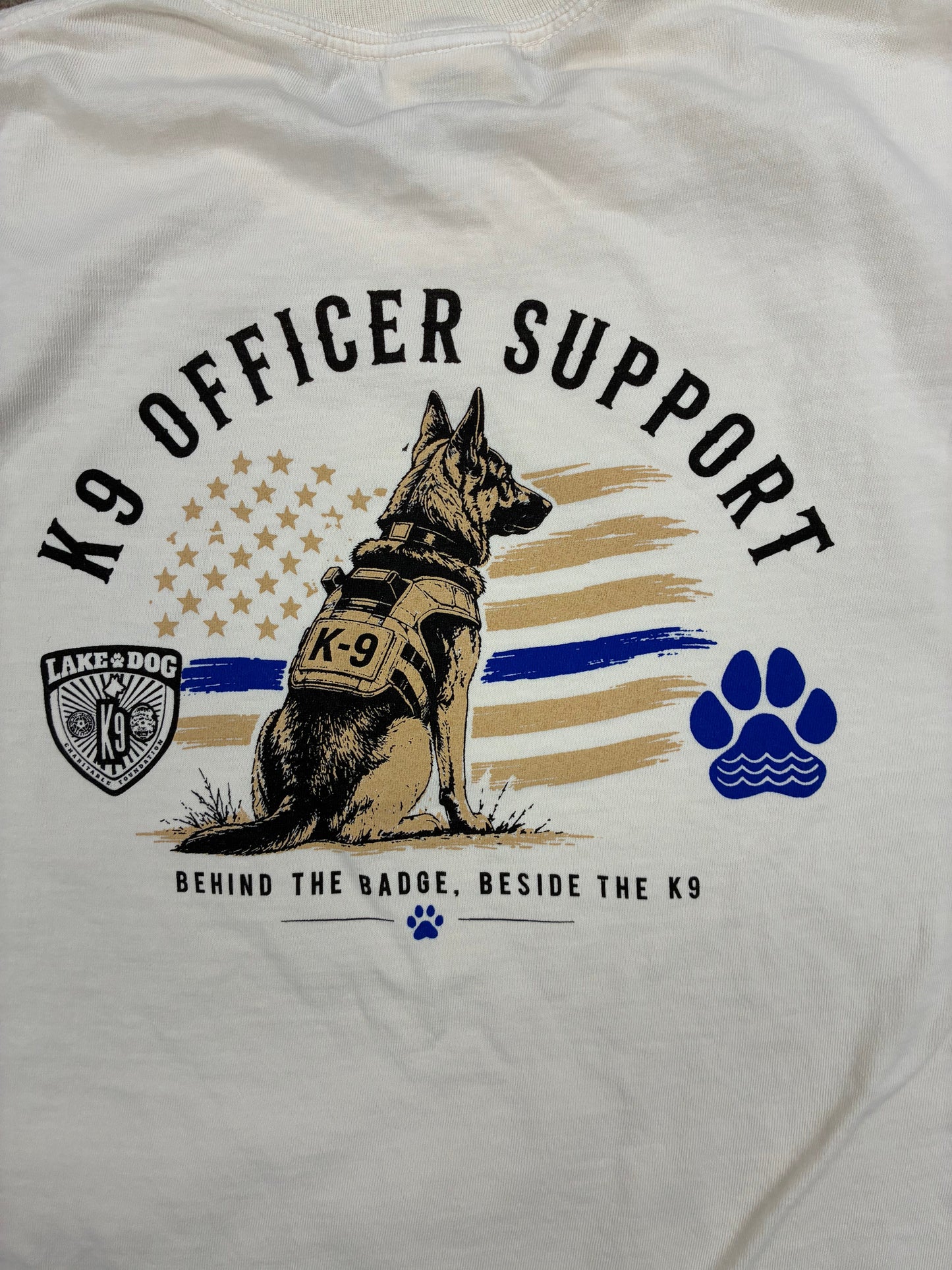 K9 Fundraiser shirt 2026