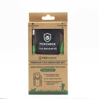 Tick remover kit for people or pets