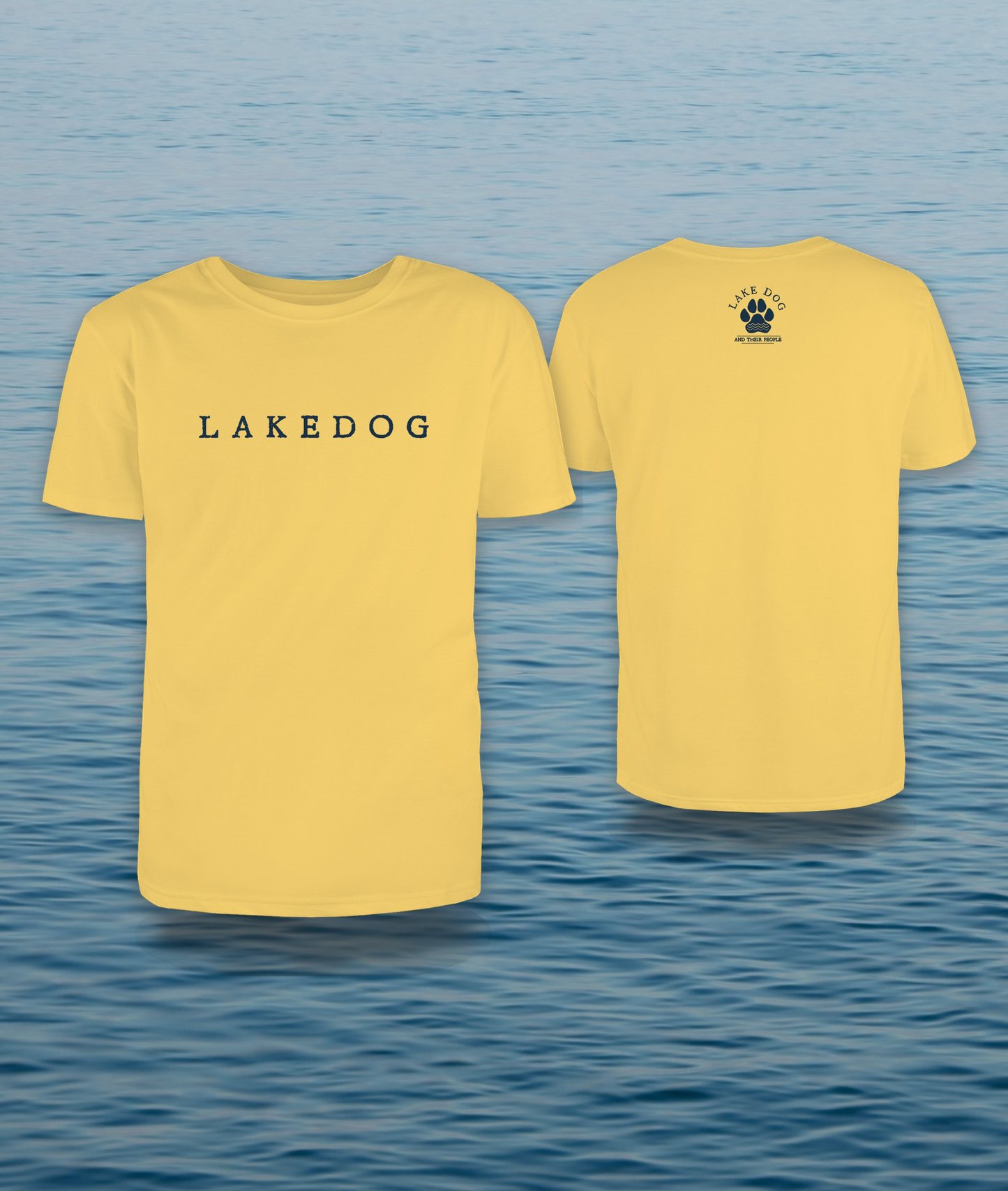 Lake Dog (simple text) shirt