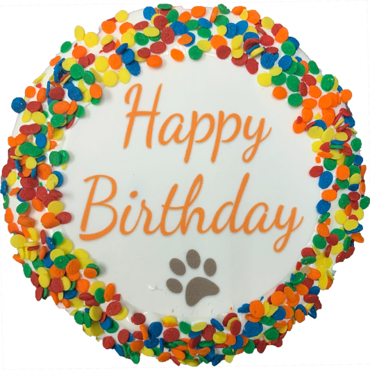 K9 Granola Birthday cake