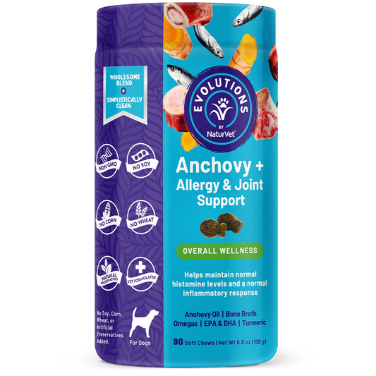 Evolutions Anchovy plus Allergy & Joint Support