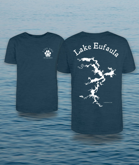 Lake Eufaula Map Shirt