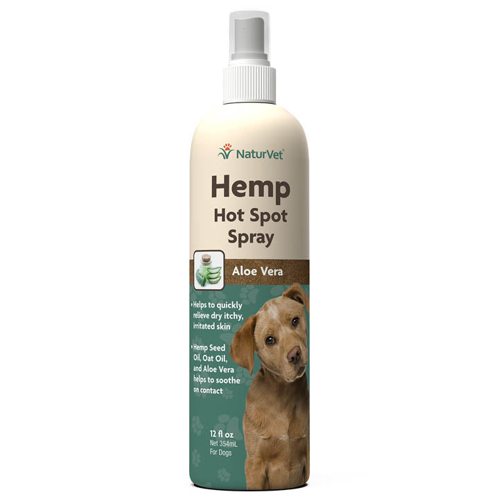 Hot Spot Spray- Hemp Aloe Vera - Lake Dog and their people
