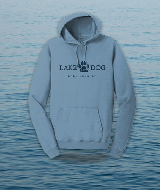 Lake Dog Hoodie, Mist Blue