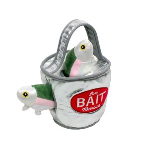 Bait Bucket Puzzle Dog Toy