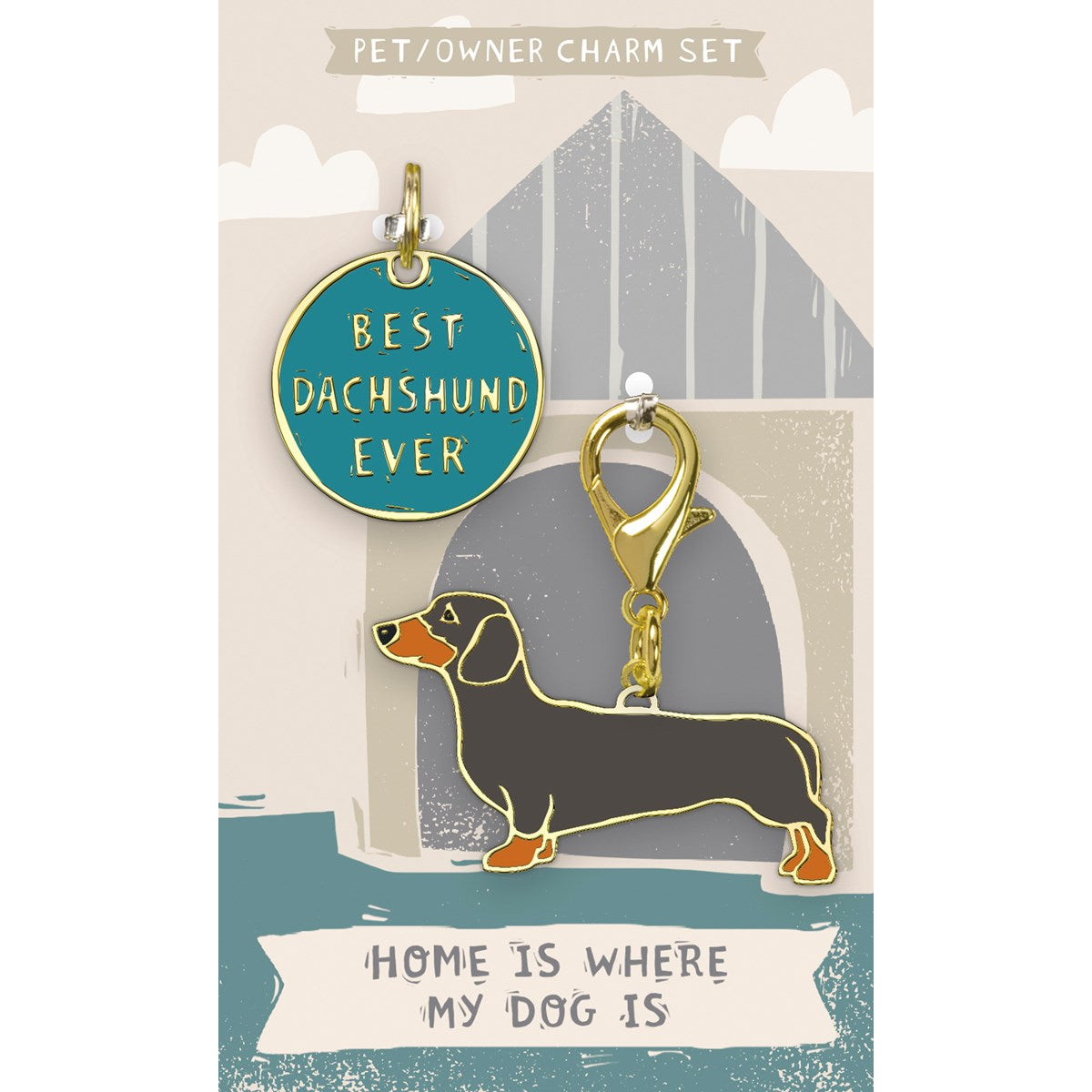 Charm Set - Best ever (specific breeds noted) - Lake Dog and their people