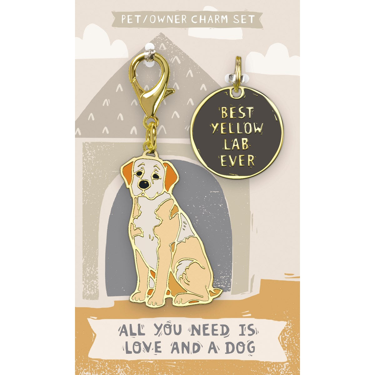 Charm Set - Best ever (specific breeds noted) - Lake Dog and their people