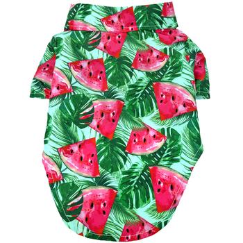Dog Camp shirt with watermelons