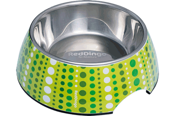 Red Dingo Dog Bowl Stainless - Lake Dog and their people