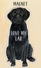 Magnet - Love My...(multiple breeds avaialble) - Lake Dog and their people
