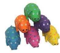 Pigs Squeaky and colorful