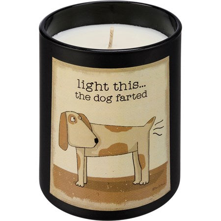 Candle The Dog Farted